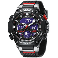 Casual Sports Versatile Double Display Electronic Watch