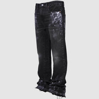 Men's Straight-leg Denim Pants Street Style