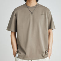 Retro T-Shirt Camping Style Printed Loose