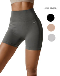 Women's Seamless Yoga Shorts In Europe And America