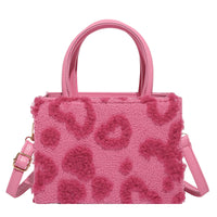 Womens Plush Stylish Handbag With A Premium Feelversatile Crossbody Bag