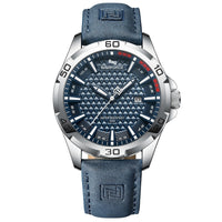 NAVIFORCE Brand Men Fashion Quartz Watches Male Leather Stra