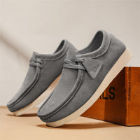 SpringSummer Matte Leather Snail Shoes Popular Online Soft Bottom Casual Leather Shoes Slip-on Gommino Men's Shoes