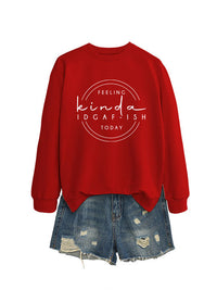 Elegant Women's Round Neck Long-sleeved Sweater