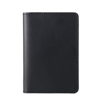 Genuine Leather Passport Holder Vertical Cowhide Simple Handmade