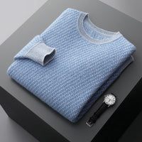 Round-neck Business Casual Fashion Autumn And Winter Long-sleeve Pullover Sweater