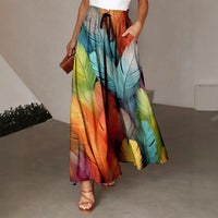 Bohemian Style Printed Women's Fashion Skirt