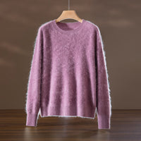Womens Loose Warm Soft And Fluffy AutumnWinter Fleece Top