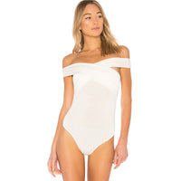 Solid Color Jumpsuit Slim Sexy One-Neck Top
