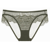 Women Breathable Plain Weave Spandex Panties