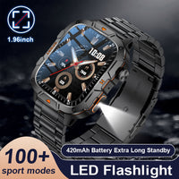Square Large Screen Multi-function Sports Running Heart Rate Smart Watch