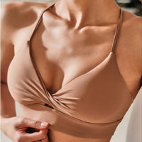 Sports No Rims Close Breasts Anti Sagging Beautiful Back Bra