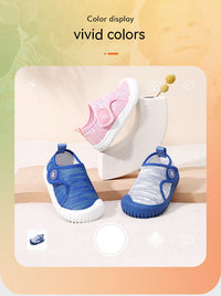 Baby Non-slip Soft Bottom Breathable Canvas Shoes