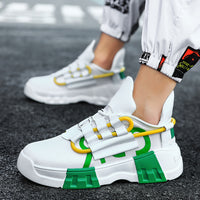 Mesh Panel Shoes To Increase Hip-hop Shoes