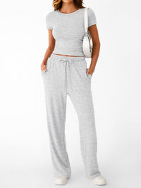 New Casual Slimming Y2K Two-Piece Set For Women