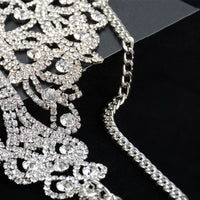 European And American Se Xy INS Female Bloggers With The Same Body Chain Suit Chain