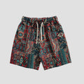 Beach Floral Shorts Men's Couple
