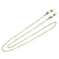 Fashion Simple Pearl Glasses Chain Accessories