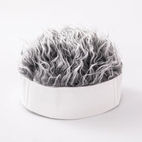 Handsome Simulation Short Hair Wig Retro Beanie