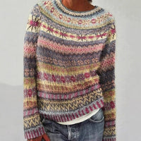 Latest Thick Needle Cloth 3D Digital Printing Men's And Women's Round Neck Sweater