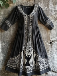 3D Digital Print Women's Dress