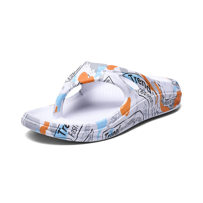 Flip-Flops Men's Summer Wear Drooping Soft Bottom Non-slip