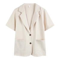 Women's Short-sleeve Suit Jacket New Summer Style
