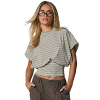 Women's Fashionable Casual All-Match Short-Sleeve Top