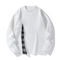 American Versatile And Simple Knitted Sweater With Long Sleeves