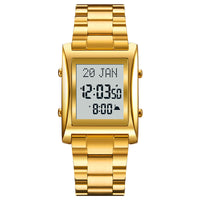 SKMEI 1815 Muslim Islamic Azan Prayer Watch Qibla Direction Multifunctional Digital Watches