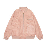 American Retro Workwear Baseball Uniform Jacket Men