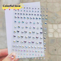 Comes With Sticky Pearl Stick-on Crystals Transparent Photo Shoot