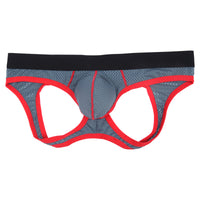 Men's Fashion Personality Mesh Hollow Briefs