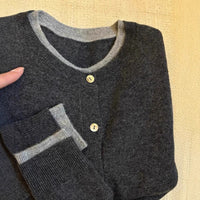 Bandage Dress Cashmere Sweater Coat Knitted Cardigan