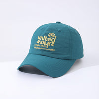 Men's Embroidered English Multi-letter 45th Adjustable Beanie Cap With Stylish And Simple Design. Suitable For Mountain Climbing, Traveling, Fishing And Hiking.