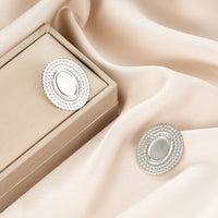 Premium Fashion Irregular Earrings, High-End Unique Niche Design, Stainless Steel Earrings Jewelry For Women