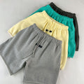 Men's Casual Five-point Solid Color Sweatpants