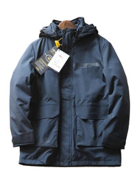 Winter Men's Mid-length Leisure Warm Down Jacket