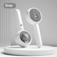 Cat Spray Comb Stainless Steel Pet One-click Hair Removal Brush