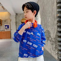 Cotton Sweater, Foreign Style Tops, Children's Bottoming Shirt Tide