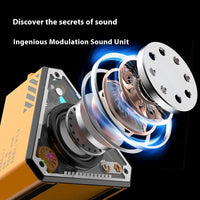V2 Cool Mecha Bluetooth Speaker HiFi Surround Sound Outdoor Portable
