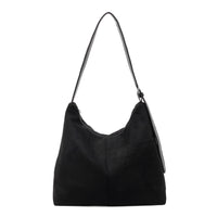 Suede-look High-capacity Versatile Crossbody Bag