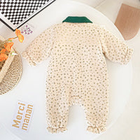 Baby One-piece Winter Cotton Dress Romper