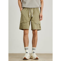 Japanese Style Workwear Cropped Pants Youth Loose