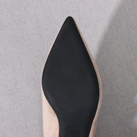 Black High Heels Women's Stiletto Work Shoes