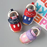 0-1-3 Years Old Soft-soled Autumn Cotton Female Baby Shoes