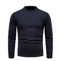 Fleece-lined Thick Men's Bottoming Sweater