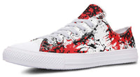Fashion Printed Couple High Top Canvas Shoes