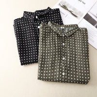 Summer Mori Style Artistic Lightweight Casual Shirt Top