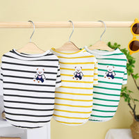 Pomeranian Teddy Small Dog Pet Suit Embrace Bear T-shirt